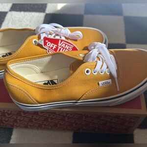 VANS AUTHENTIC YELLOW SHOES